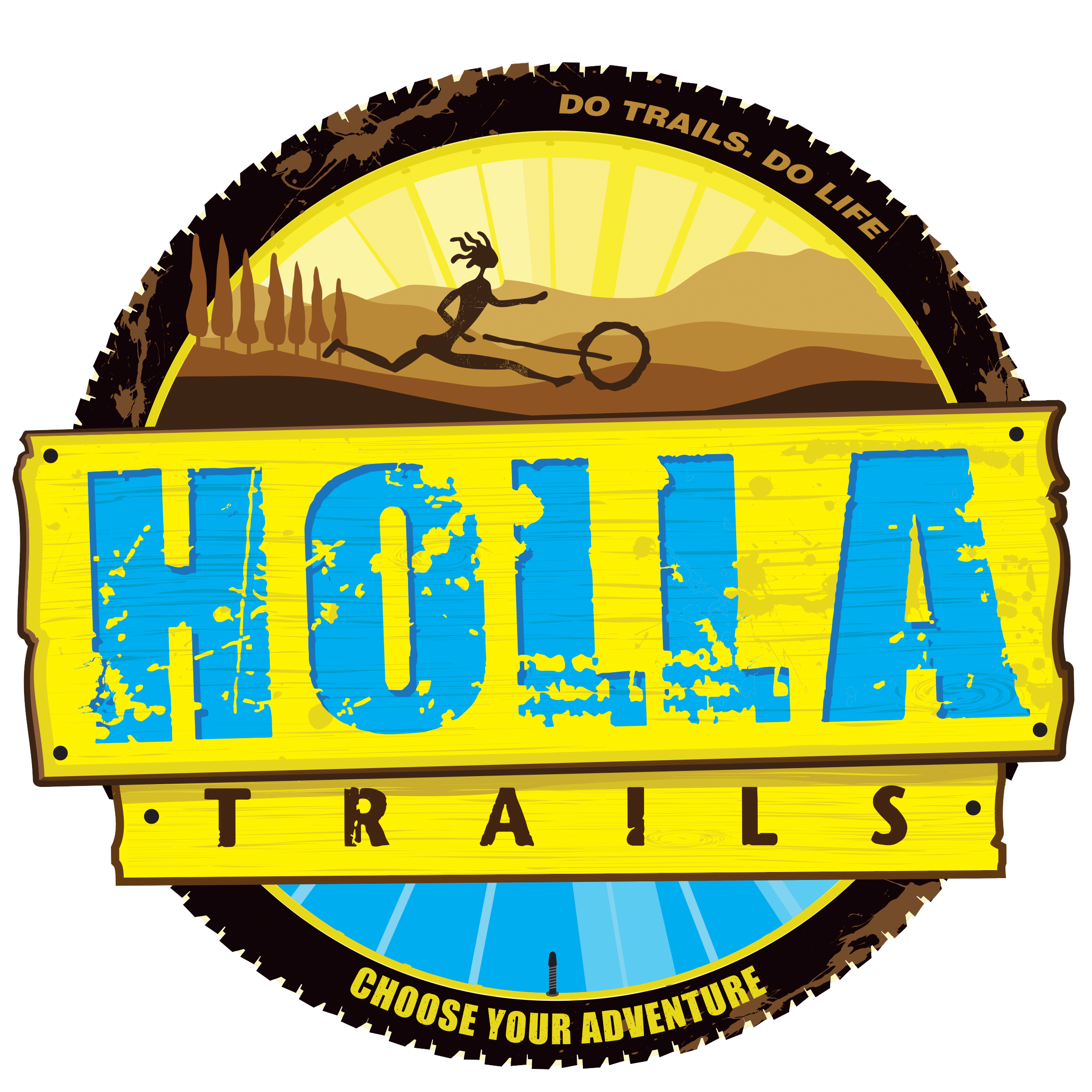 holla Trails logo