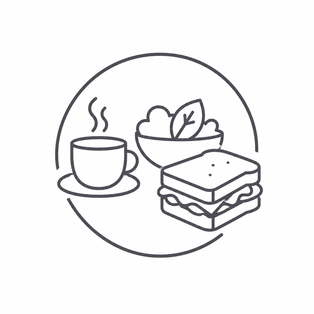 Coffee, breakfast & lunch